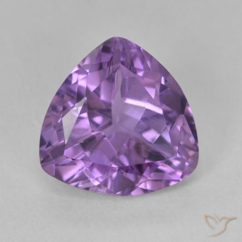 2.79ct 天然 ピンクがかったバイオレット アメジスト, トリリオン, VS