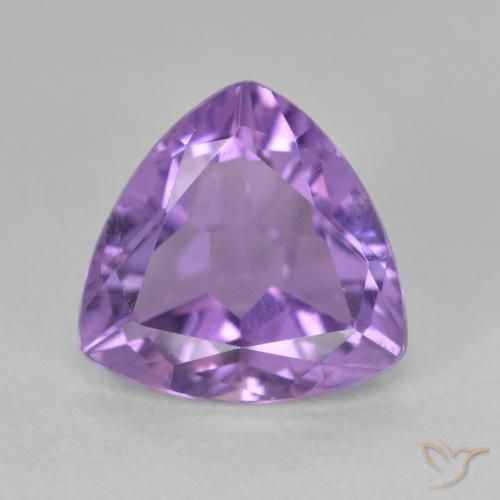 2.82ct 天然 ピンクがかったバイオレット アメジスト, トリリオン, VS