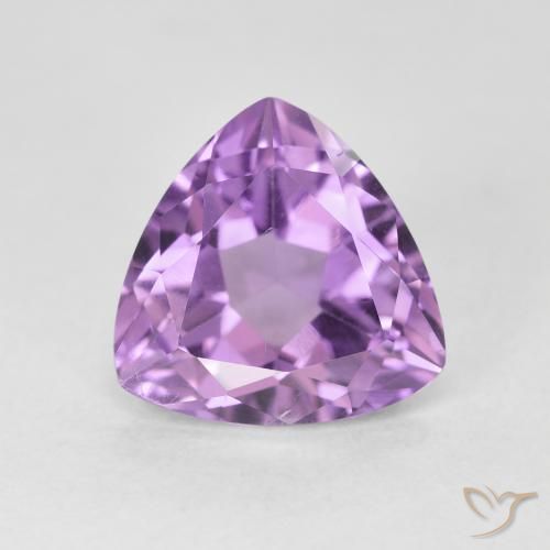2.96ct 天然 ピンクがかったバイオレット アメジスト, トリリオン, VS