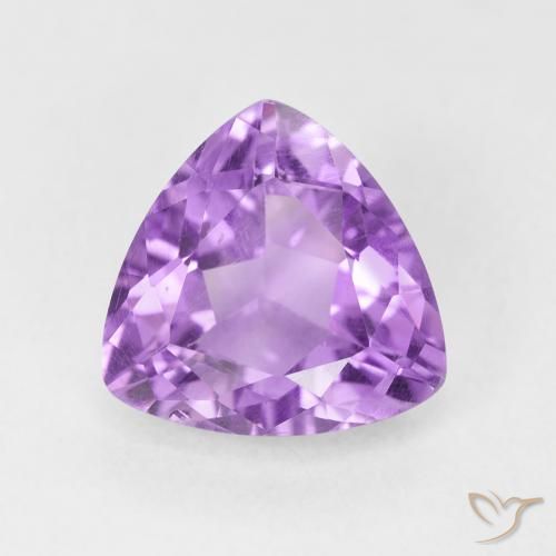2.74ct 天然 ピンクがかったバイオレット アメジスト, トリリオン, VS