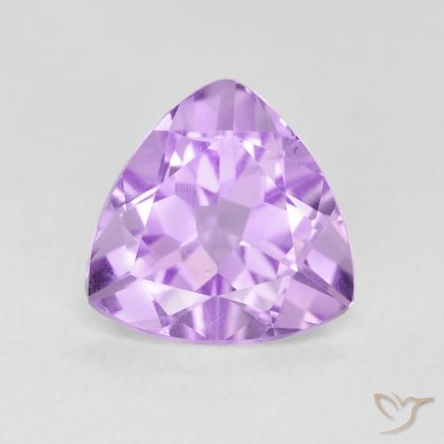 2.74ct 天然 ライトバイオレット アメジスト, トリリオン, VS