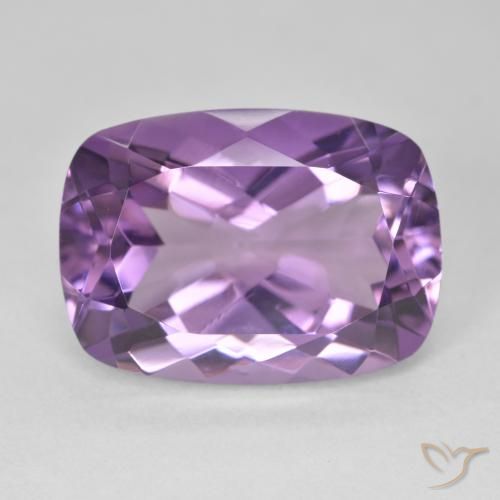 13.63ct 天然 パープルがかったバイオレット アメジスト, クッション, VVS