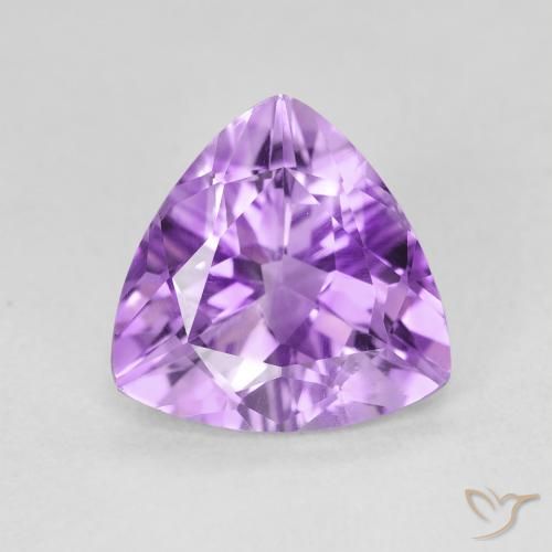 2.71ct 天然 ピンクがかったバイオレット アメジスト, トリリオン, VVS-VS