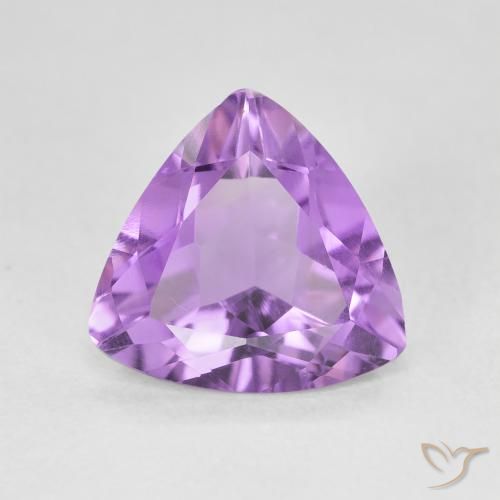 2.41ct 天然 ピンクがかったバイオレット アメジスト, トリリオン, VVS-VS