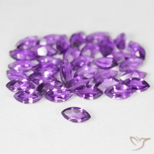 Shop natural 5.38ct ミディアムバイオレット アメジスト gems, マーキーズ, from ブラジル at GemSelect. In stock, global shipping!
