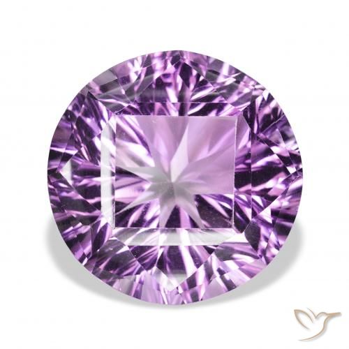 31.34ct 天然 濃いパープルがかったバイオレット アメジスト, ラウンド, VVS