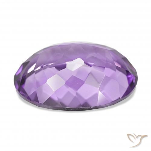 16.40カラットの天然鮮やかなバイオレットアメジスト、オーバルカット、IF