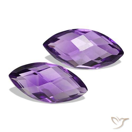 Shop natural 1.20ct Medium Light-Violet アメジスト gems, マーキーズ, from ブラジル at GemSelect. In stock, global shipping!