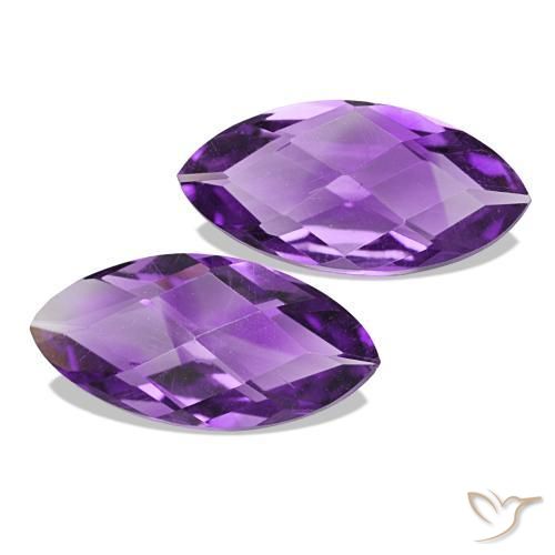 Shop natural 1.03ct Medium Light-Violet アメジスト gems, マーキーズ, from ブラジル at GemSelect. In stock, global shipping!