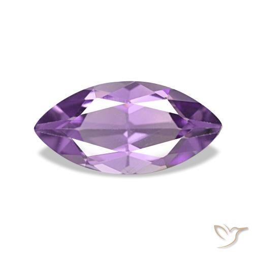 0.92ct Medium Light Purplish-Violet アメジスト, マーキーズ, VS