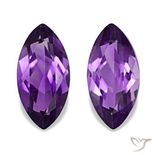 Shop natural 2.04ct 鮮やかなバイオレット アメジスト gems, マーキーズ, from ブラジル at GemSelect. In stock, global shipping!
