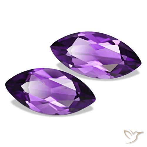 Shop natural 1.97ct 鮮やかなバイオレット アメジスト gems, マーキーズ, from ブラジル at GemSelect. In stock, global shipping!