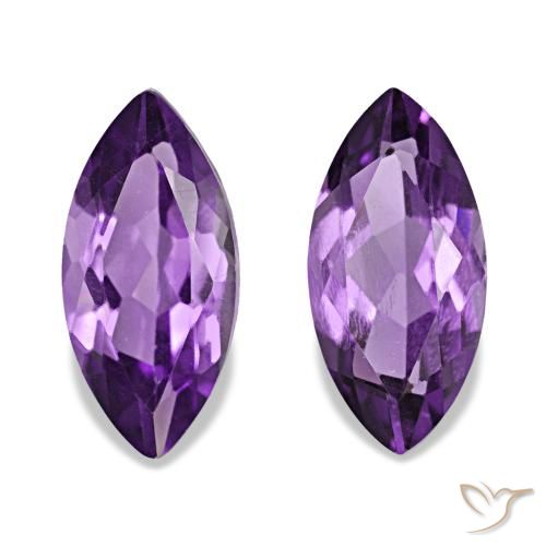 Shop natural 1.96ct 鮮やかなバイオレット アメジスト gems, マーキーズ, from ブラジル at GemSelect. In stock, global shipping!
