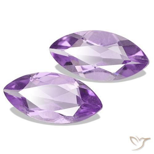 Shop natural 1.75ct Medium Light Purplish-Violet アメジスト gems, マーキーズ, from ブラジル at GemSelect. In stock, global shipping!