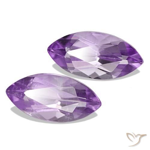 Shop natural 2.20ct 薄いミディアムバイオレット アメジスト gems, マーキーズ, from ブラジル at GemSelect. In stock, global shipping!