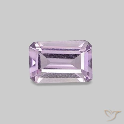 0.49ct バイオレット アメジスト, エメラルドカット, VS