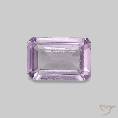 0.48ct バイオレット アメジスト, エメラルドカット, VS-SI