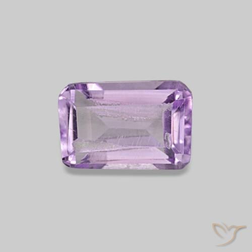 0.44ct バイオレット アメジスト, エメラルドカット, SI