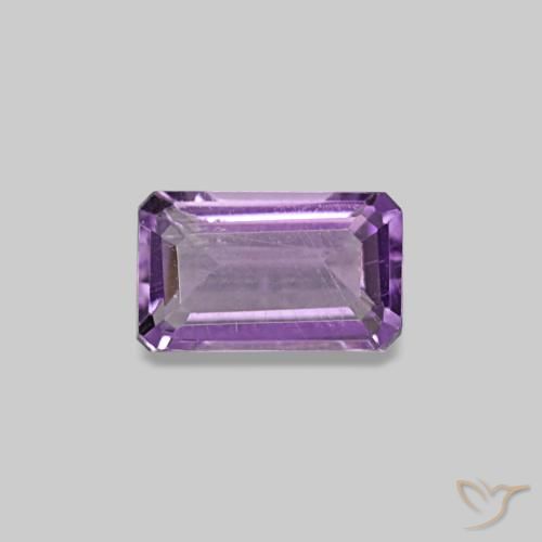 0.29ct バイオレット アメジスト, エメラルドカット, VS-SI