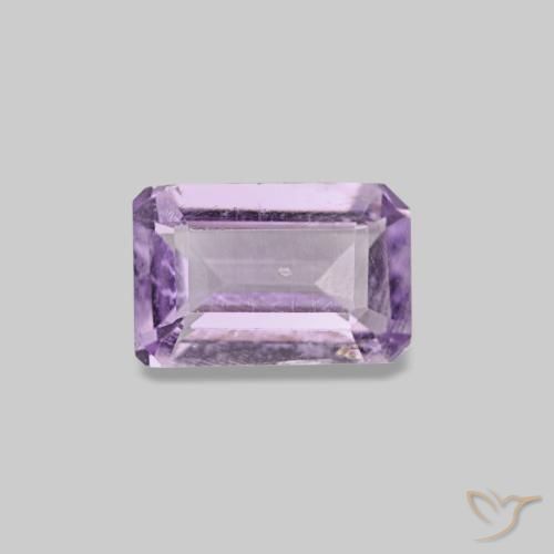 0.46ct バイオレット アメジスト, エメラルドカット, VS-SI