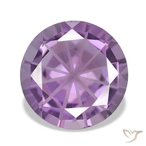 2.17ct バイオレット アメジスト, ラウンド, VVS