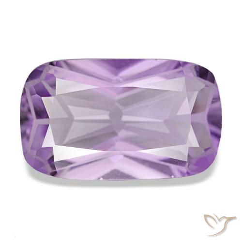 3.57ct バイオレット アメジスト, クッション, VVS-VS