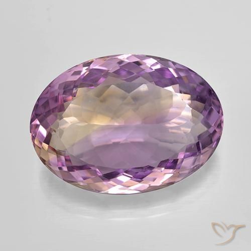 13.95ct 天然 バイカラー アメトリン, 楕円形, VVS