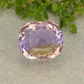 4.63カラットの天然バイカラーアメトリン、オーバルカット、VVS