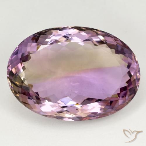 37.23ct 天然 バイカラー アメトリン, 楕円形, VVS