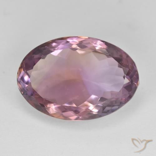 10.78ct 天然 バイカラー アメトリン, 楕円形, VS