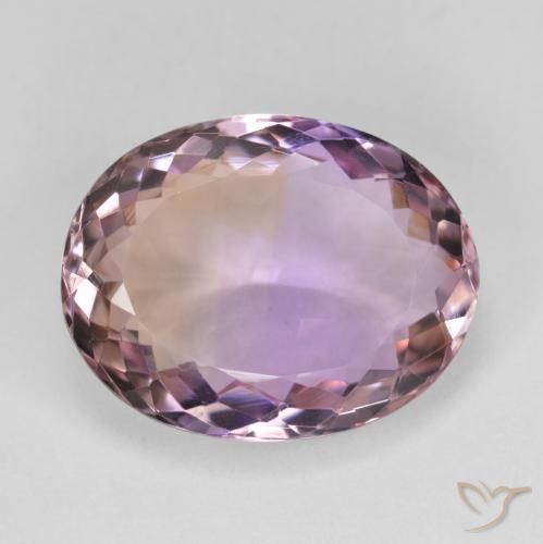 10.95ct 天然 バイカラー アメトリン, 楕円形, VVS