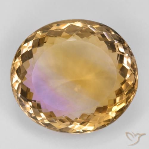 29.00ct 天然 バイカラー アメトリン, 楕円形, VVS