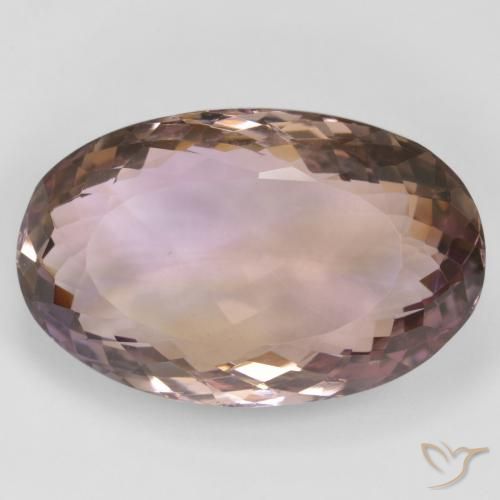 28.88ct 天然 バイカラー アメトリン, 楕円形, VVS-VS