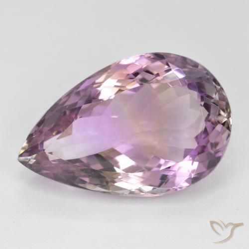 16.24ct 天然 バイカラー アメトリン, 洋梨の形, VVS