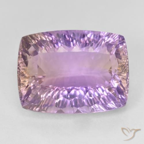 13.49ct 天然 バイカラー アメトリン, クッション, VVS