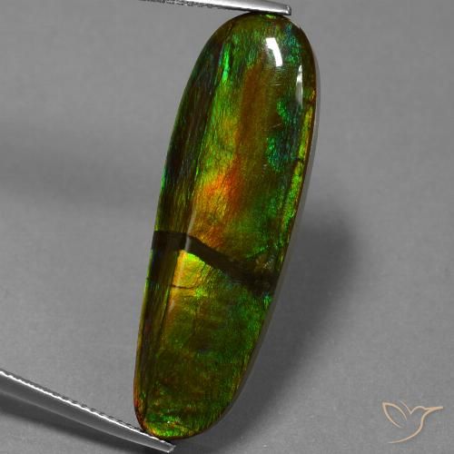 23.33ct 天然 マルチカラー アンモライト, ファンシー, オペーク