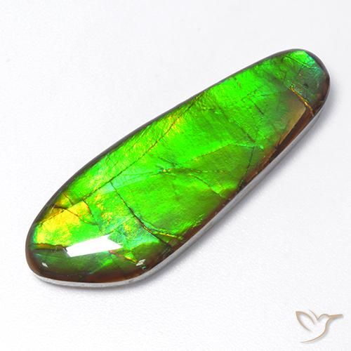 17.48ct 天然 マルチカラー アンモライト, ファンシー, オペーク