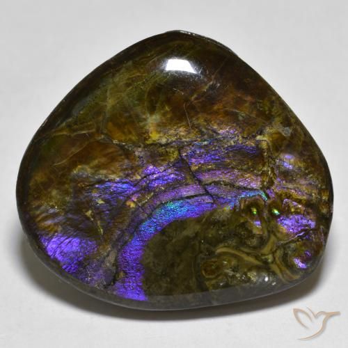 20.55ct 天然 マルチカラー アンモライト, ファンシー, オペーク