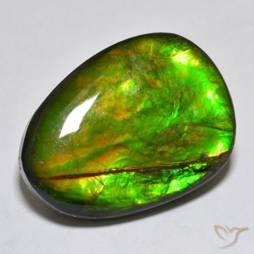 18.76ct 天然 マルチカラー アンモライト, ファンシー, オペーク
