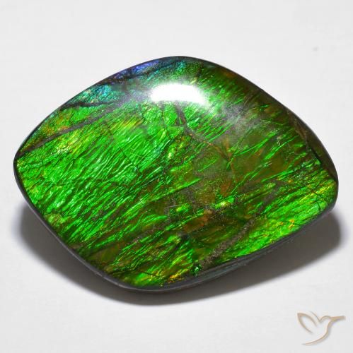 14.32ct 天然 マルチカラー アンモライト, ファンシー, オペーク