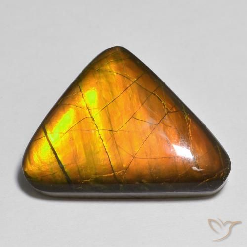 13.83ct 天然 マルチカラー アンモライト, ファンシー, オペーク