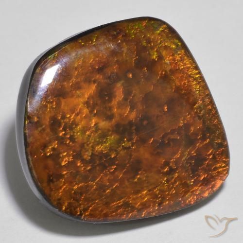 16.86ct 天然 マルチカラー アンモライト, ファンシー, オペーク