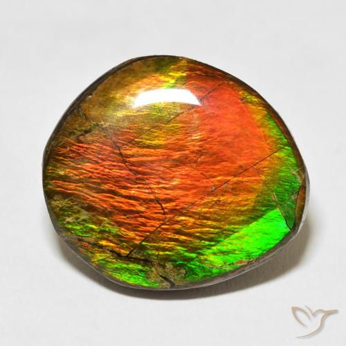 17.77ct 天然 マルチカラー アンモライト, ファンシー, オペーク
