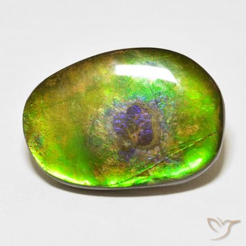 21.49ct 天然 マルチカラー アンモライト, ファンシー, オペーク
