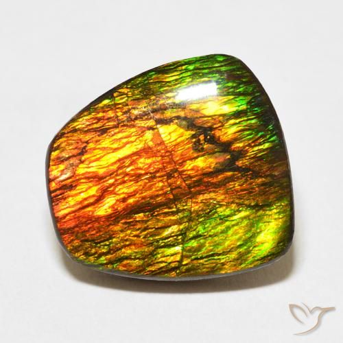11.47ct 天然 マルチカラー アンモライト, ファンシー, オペーク