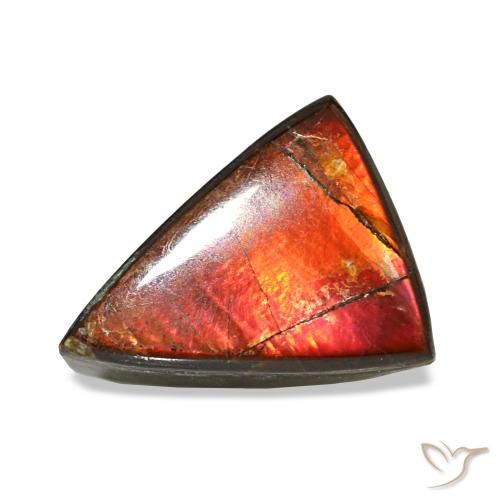 1.64ct マルチカラー アンモライト, トリリアント, オペーク