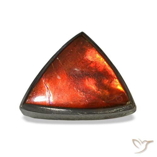 1.77ct マルチカラー アンモライト, トリリアント, オペーク