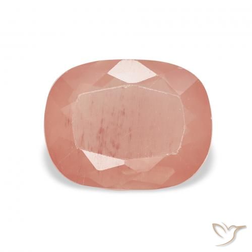 1.99ct 天然 赤みがかったオレンジ アンデシン・ラブラドライト, クッション, 透明