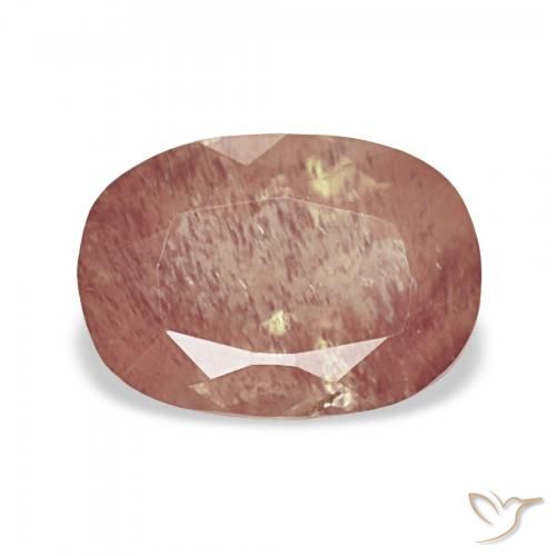 2.25ct ブラッドレッド アンデシン・ラブラドライト, クッション, 透明