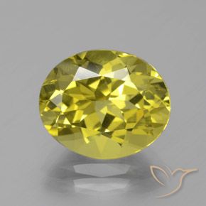 5.60ct 天然 パイナップルイエロー アパタイト, 楕円形, VS